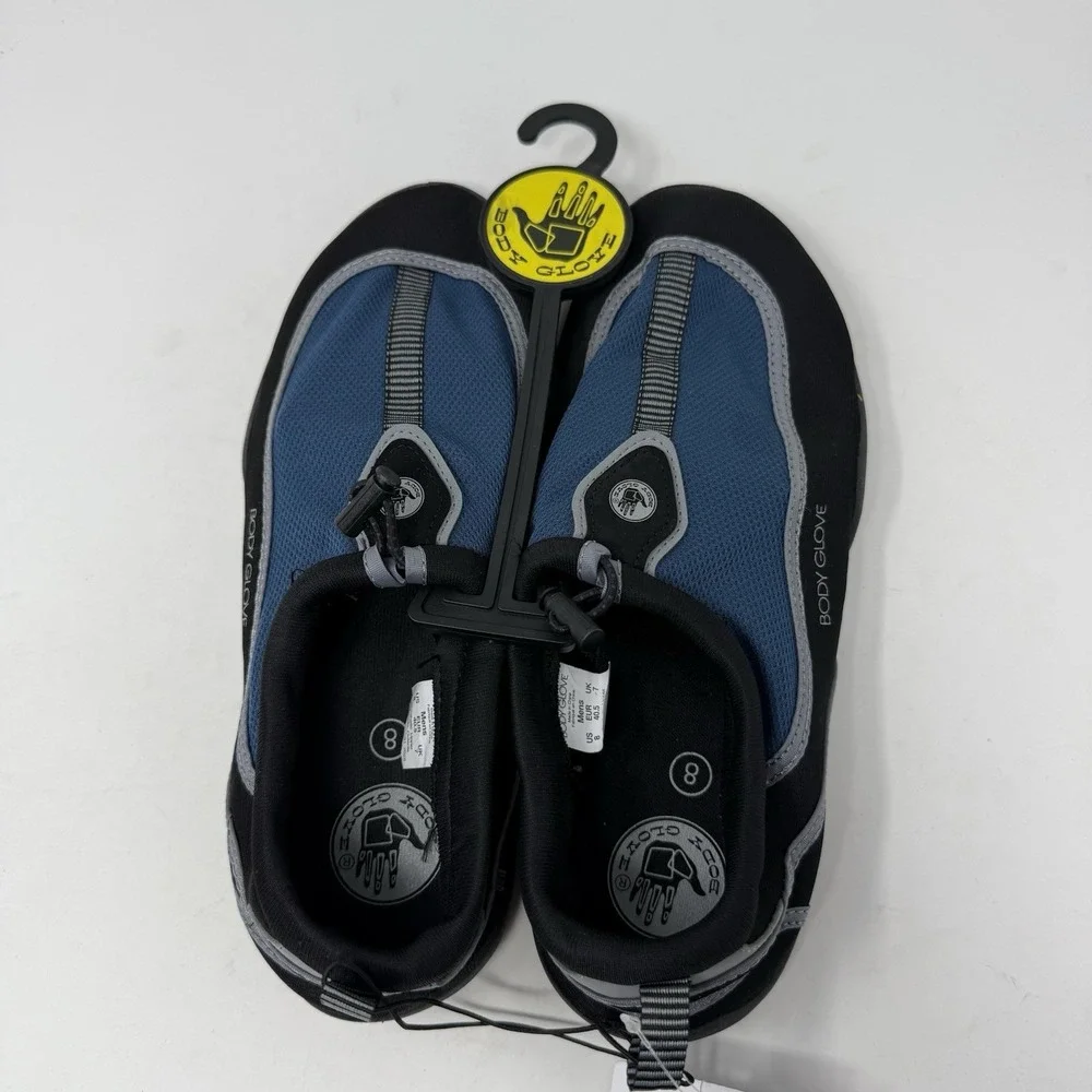 Body Glove Shoes Mens 8 Blue Black Riptide III Barefoot Water Hiking Outdoor